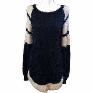 RolyPoly Tinsel Fringe Tunic Long Sleeve Top, S